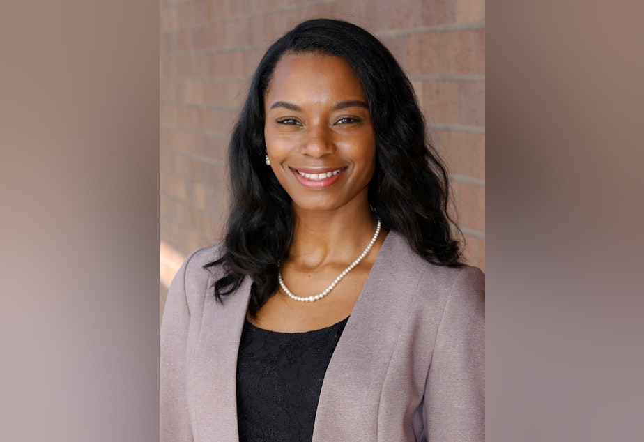 caption: T’wina Nobles is running for the Washington State Senate in the 28th Legislative District