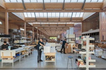 caption: "Prototyping space," image from Seattle's Industrial & Maritime Strategy
Final Environmental
Impact Statement, published 2022.