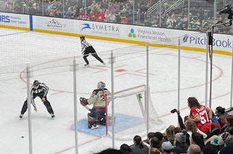 caption: PWHL Takeover Tour game at Climate Pledge Arena