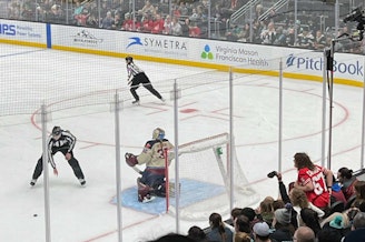 caption: PWHL Takeover Tour game at Climate Pledge Arena