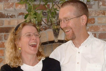 caption: Veronica and Roger.