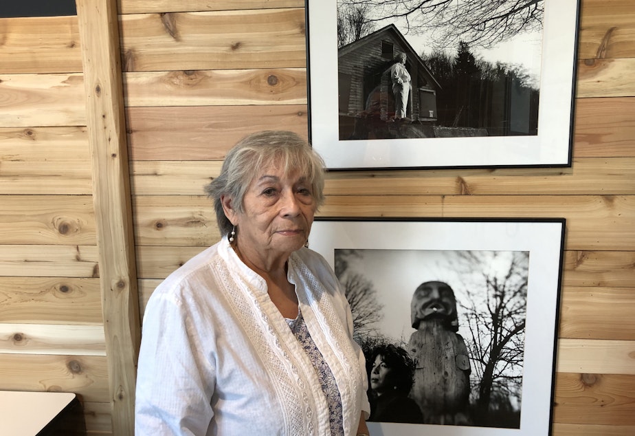 caption: Cecile Hansen, Chairperson of Seattle's Duwamish Tribe