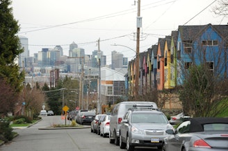 caption: Housing in Wallingford, a Seattle neighborhood.