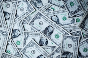 caption: A big pile of cash.