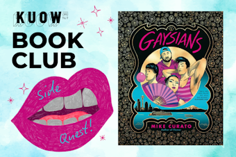 caption: Meet Me Here co-host Katie Campbell recently interviewed Mike Curato, author of "Gaysians," who will be at Queer/Bar in Seattle on June 17, 2025.